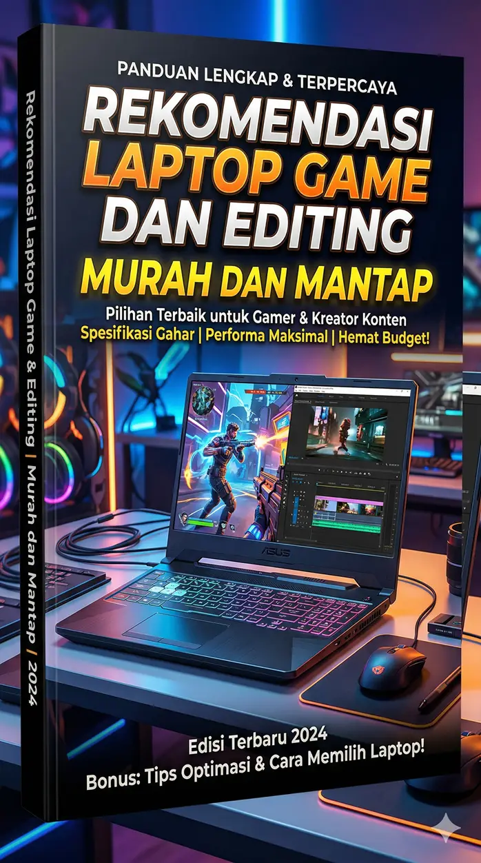 Rekomendasi Laptop Gaming dan Editing Murah Terbaik